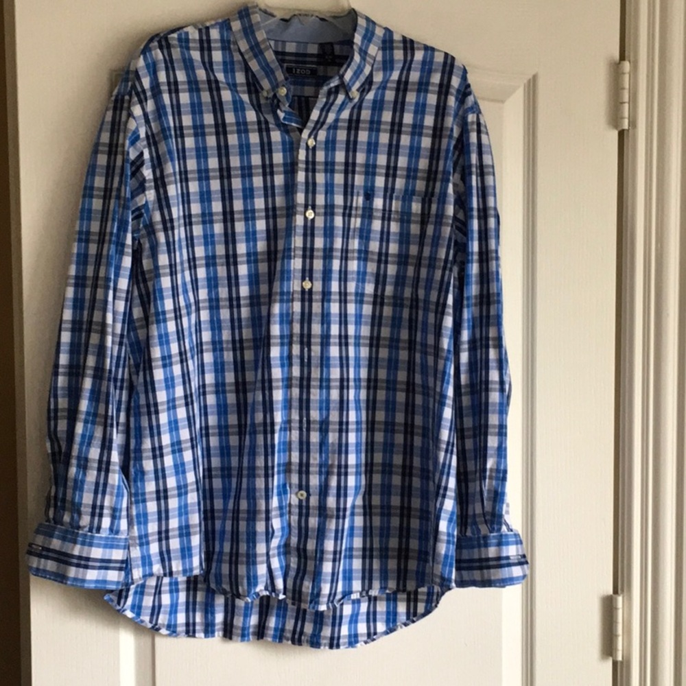 Blue Plaid Button Down